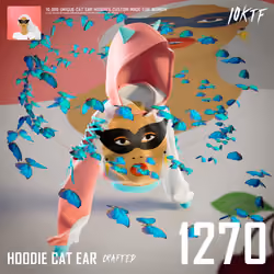 World of Cat Ear Hoodie #1270