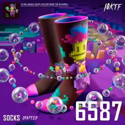 Wizard Crew Socks #6587