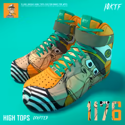 Ape High Tops #1176