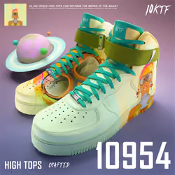 Galaxy High Tops #10954