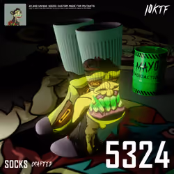 Mutant Crew Socks #5324