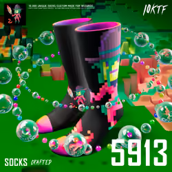 Wizard Crew Socks #5913