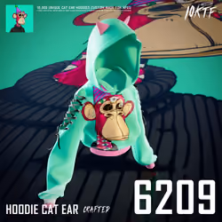 Ape Cat Ear Hoodie #6209