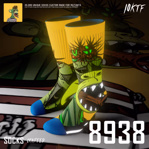 Mutant Crew Socks #8938