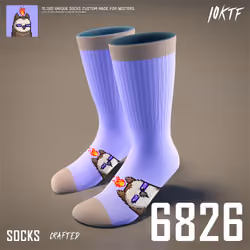 Moonbird Crew Socks #6826