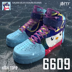 Pudgy High Tops #6609