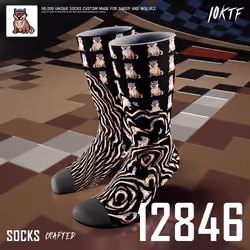 Wolf Crew Socks #12846