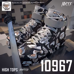 Wolf High Tops #10967