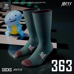 Toadz Crew Socks #363