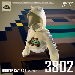 Toadz Cat Ear Hoodie #3802
