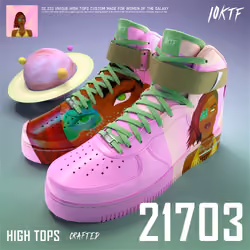 Galaxy High Tops #21703