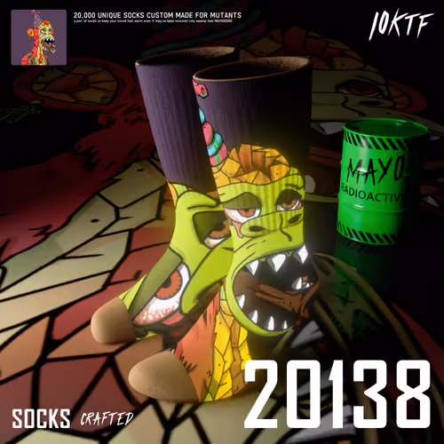 Mutant Crew Socks #20138