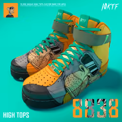 Ape High Tops #8838