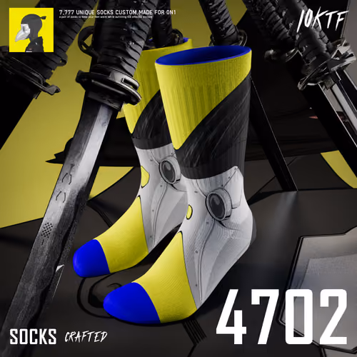 0N1 Crew Socks #4702