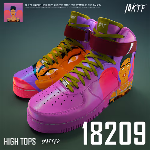 Galaxy High Tops #18209