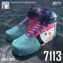 Pudgy High Tops #7113