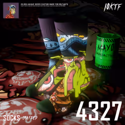 Mutant Crew Socks #4327