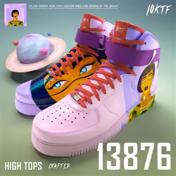 Galaxy High Tops #13876