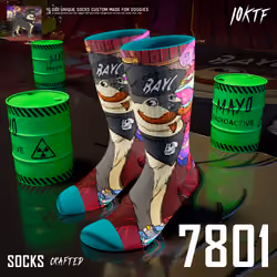 Kennel Crew Socks #7801