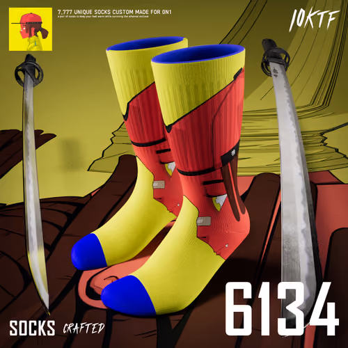 0N1 Crew Socks #6134