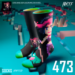 Wizard Crew Socks #473