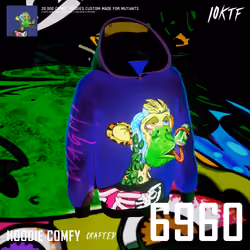 Mutant Comfy Hoodie #6960