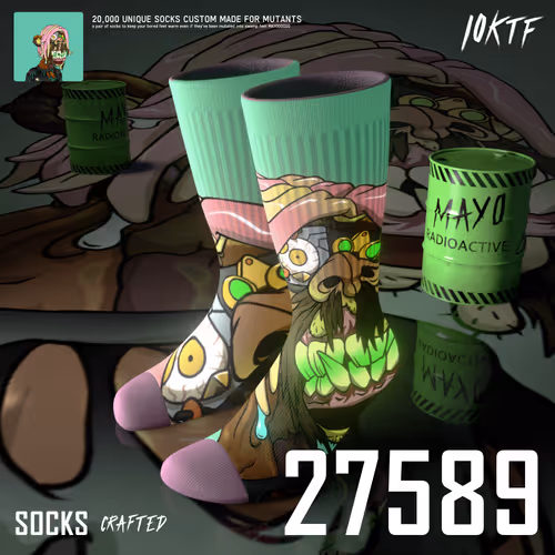 Mutant Crew Socks #27589