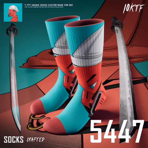 0N1 Crew Socks #5447