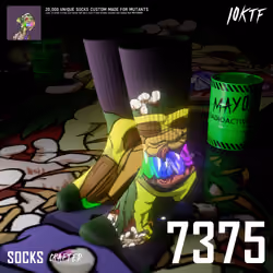 Mutant Crew Socks #7375