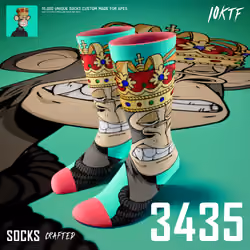 Ape Crew Socks #3435