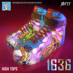 Mutant High Tops #1636