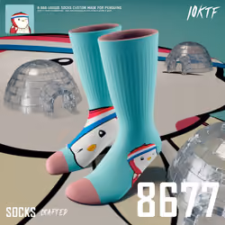 Pudgy Crew Socks #8677