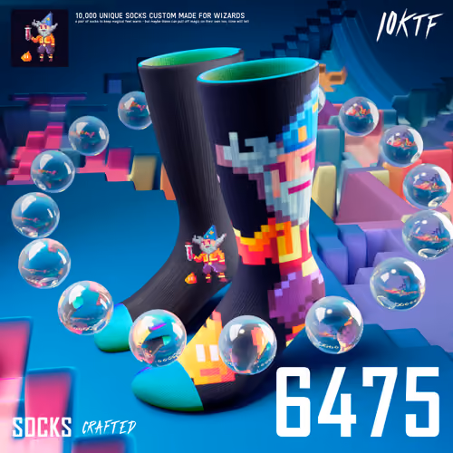 Wizard Crew Socks #6475