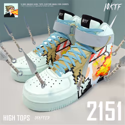 Chimp High Tops #2151