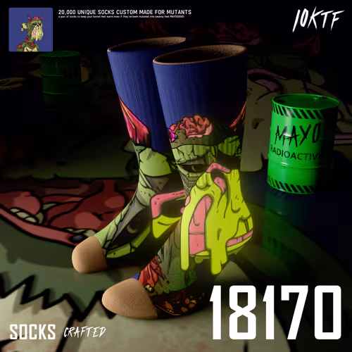 Mutant Crew Socks #18170