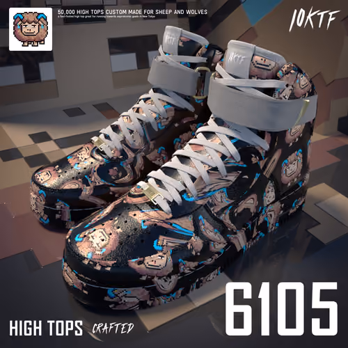 Wolf High Tops #6105