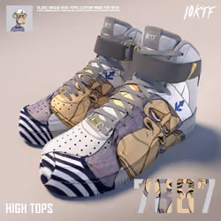 Ape High Tops #7887