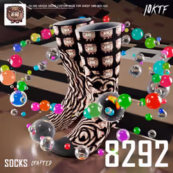 Wolf Crew Socks #8292