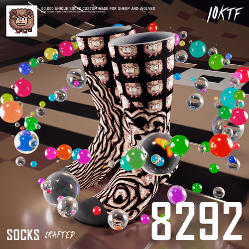 Wolf Crew Socks #8292