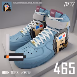Punk High Tops #465