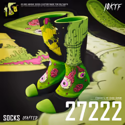Mutant Crew Socks #27222