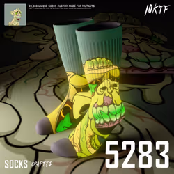 Mutant Crew Socks #5283