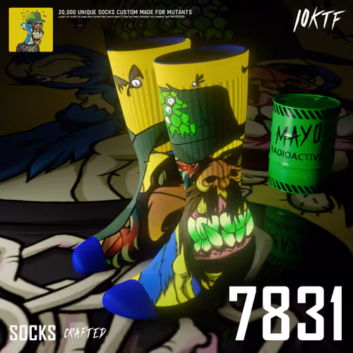 Mutant Crew Socks #7831