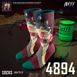 Kennel Crew Socks #4894