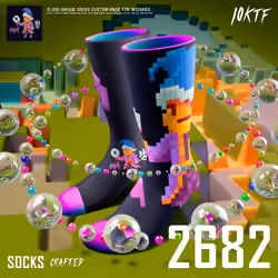 Wizard Crew Socks #2682