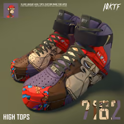 Ape High Tops #7162