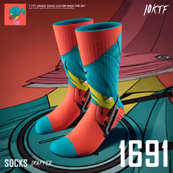 0N1 Crew Socks #1691