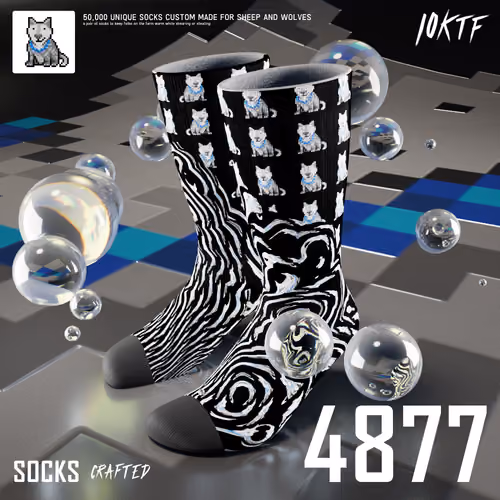 Wolf Crew Socks #4877
