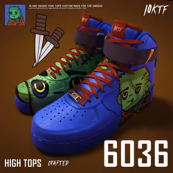 Dead High Tops #6036