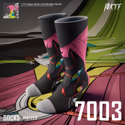0N1 Crew Socks #7003